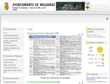 Tablet Screenshot of mogarraz.es